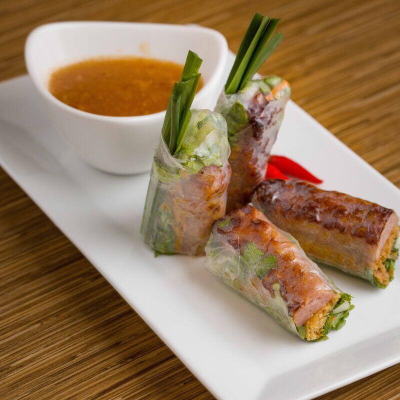 Grilled Pork Spring Roll